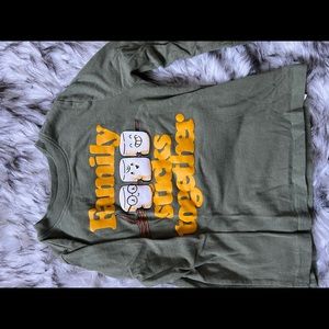 Long sleeve graphic T